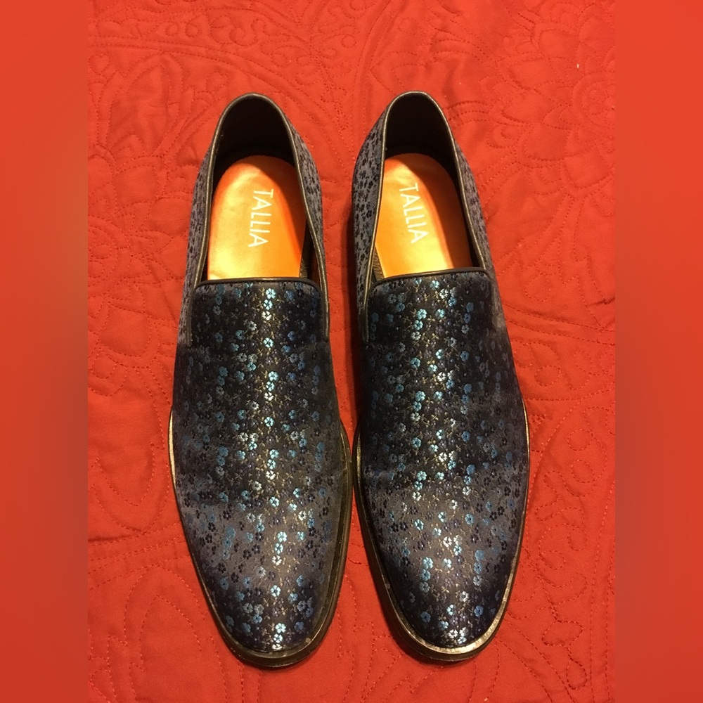 TALLIA Loafers, Black/Blue